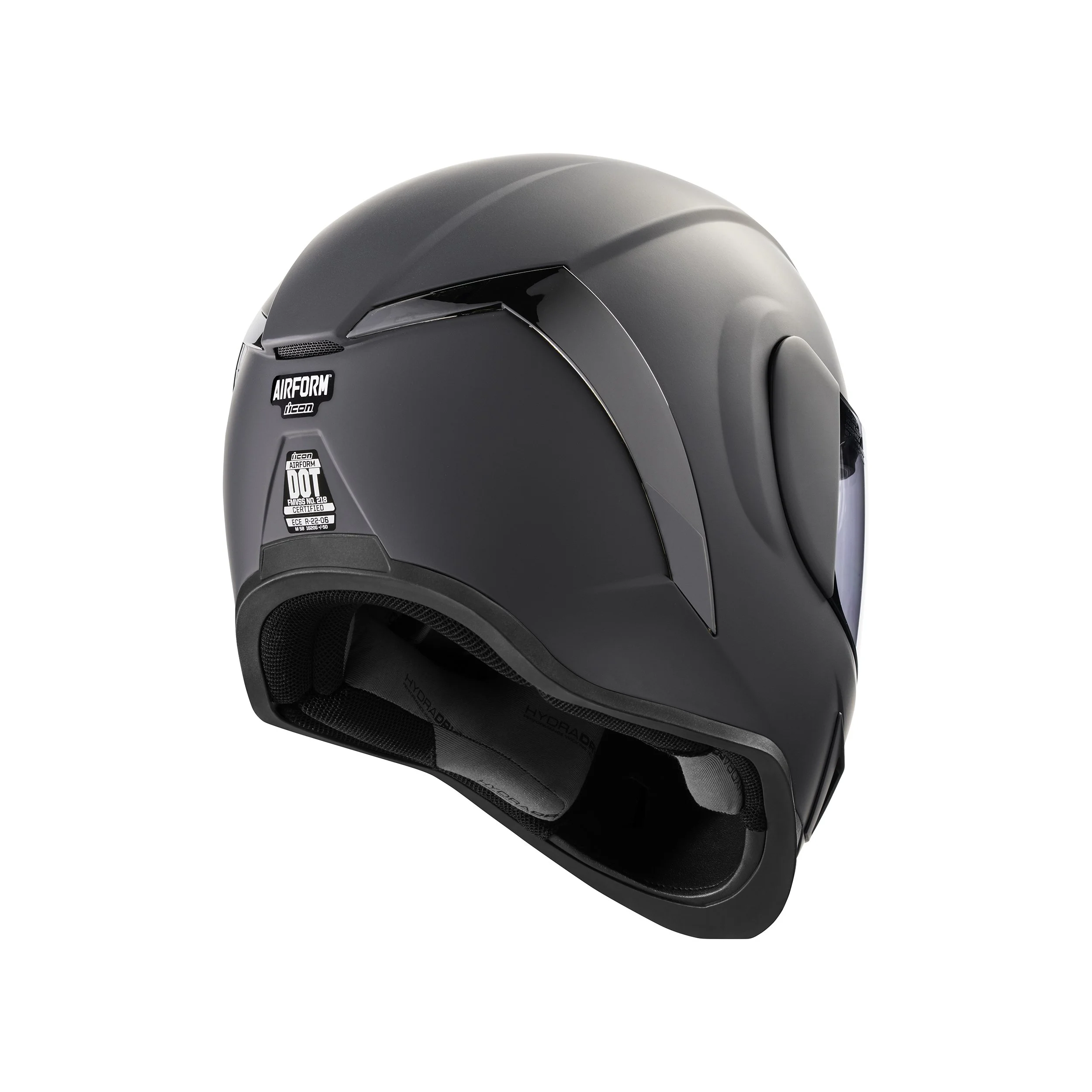 Airform Dark Helmet — Ride Icon